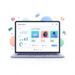 E commerce product page and website dashboard example for SEO and content updates.